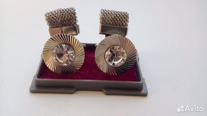 Запонки мужские СССР винтаж