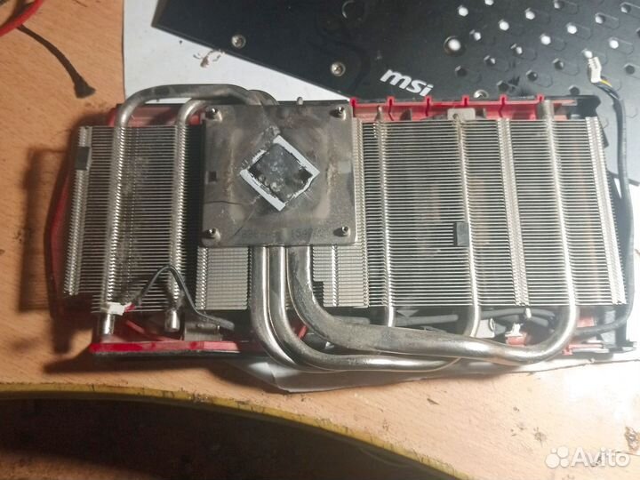 Охлаждение от MSI R9 380 4g