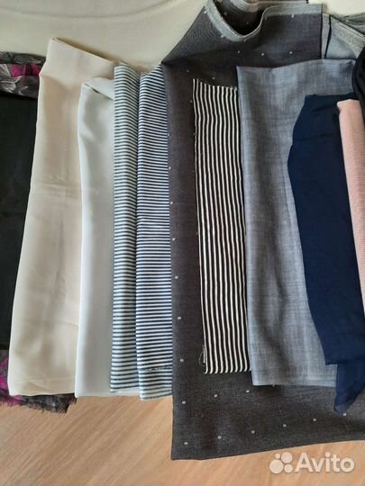 Отрезы ткани пакетом