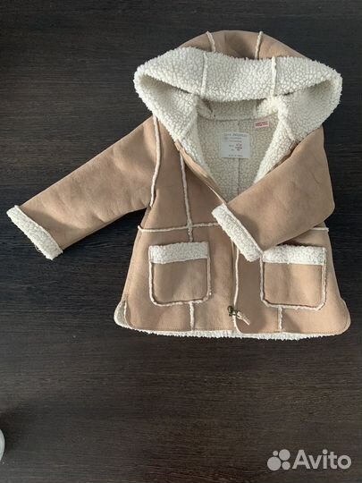 Дубленка детская zara