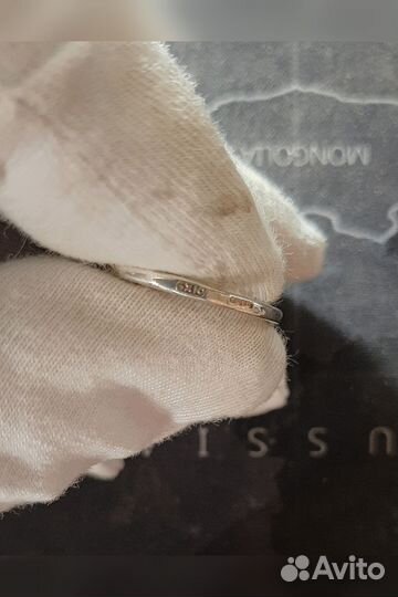 Серебряное кольцо старинное