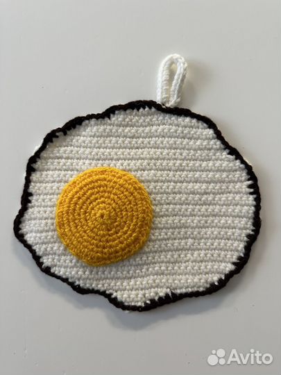 Вязаные крючком прихватки, ручная работа