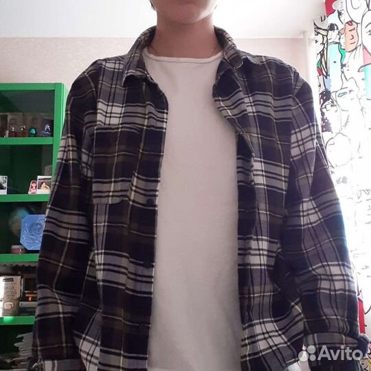Клетчатая рубашка для девочки zara