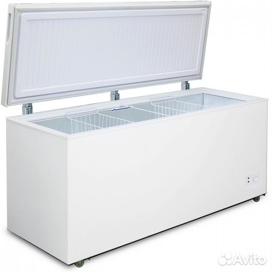 Морозильный ларь Бирюса Б-560KX белый