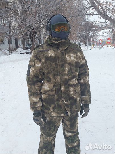 Костюм Горка зимний мох армейский Россия/ до -30С