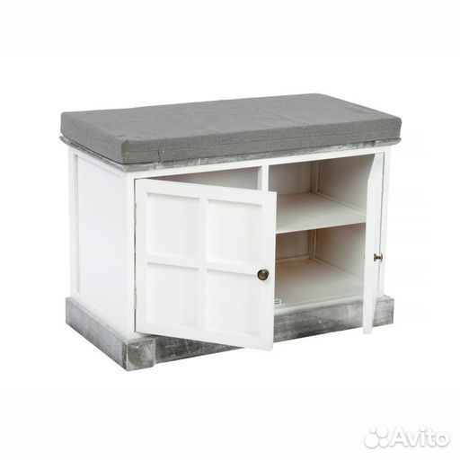 Скамья с двумя дверцами, пуф, комод с сиденьем