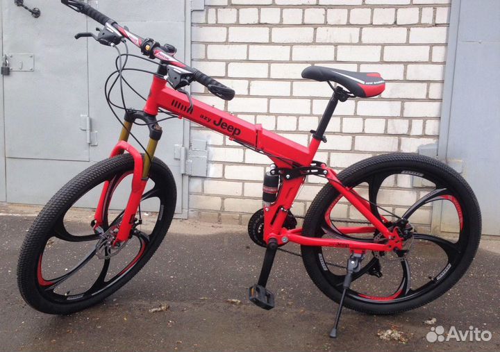 Велосипед на литых дисках