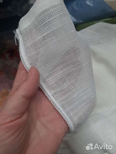 Тюль новая разная белая и цветная
