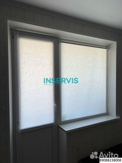 Горизонтальные жалюзи на балкон