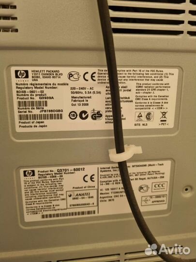 Цветной лазерный принтер с wifi бу