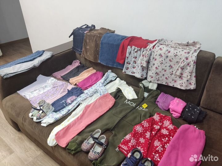 Вещи детские пакетом на девочку 92 98
