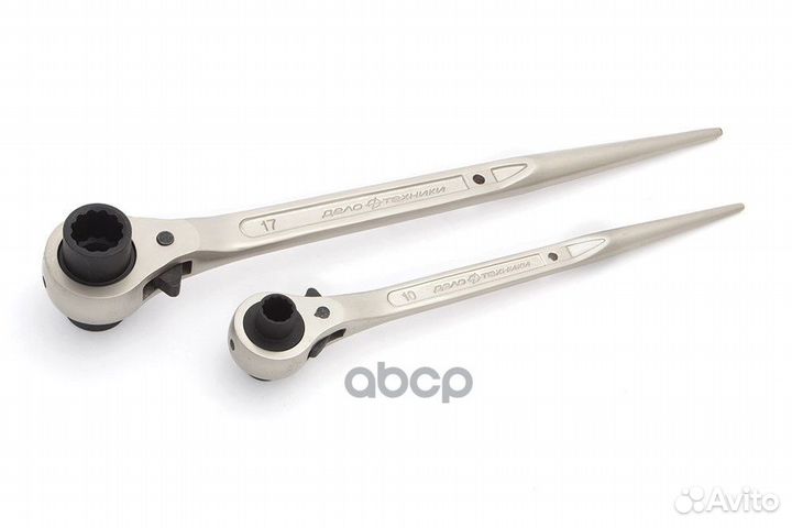 Ключ монтажный трещоточный (17х19) 