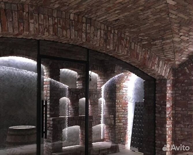 Плитка настенная под кирпич царский