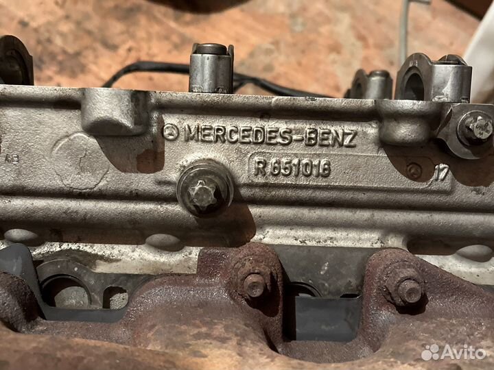 Головка гбц на мерседес