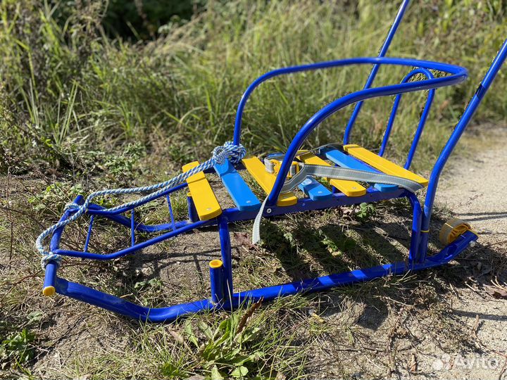 Санки с колесами