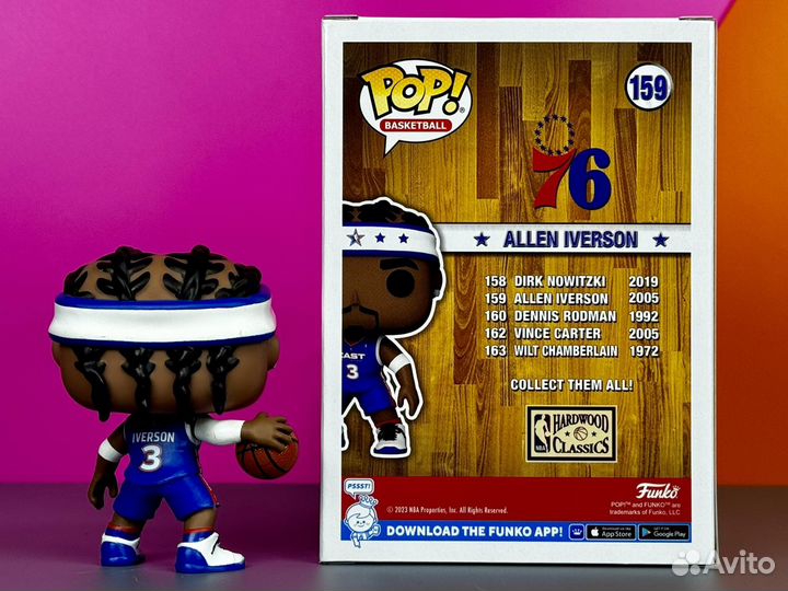 Funko Pop Basketball 159 Allen Iverson (NBA 2005)