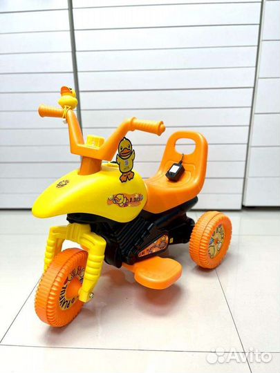 Мотоцик электрический детский новый