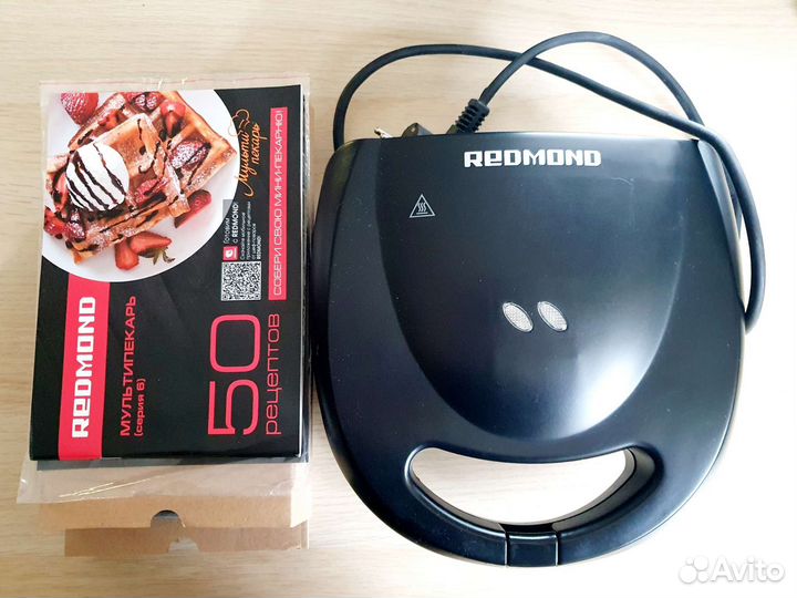 Вафельница Мультипекарь redmond rmb 611, 6 насадок