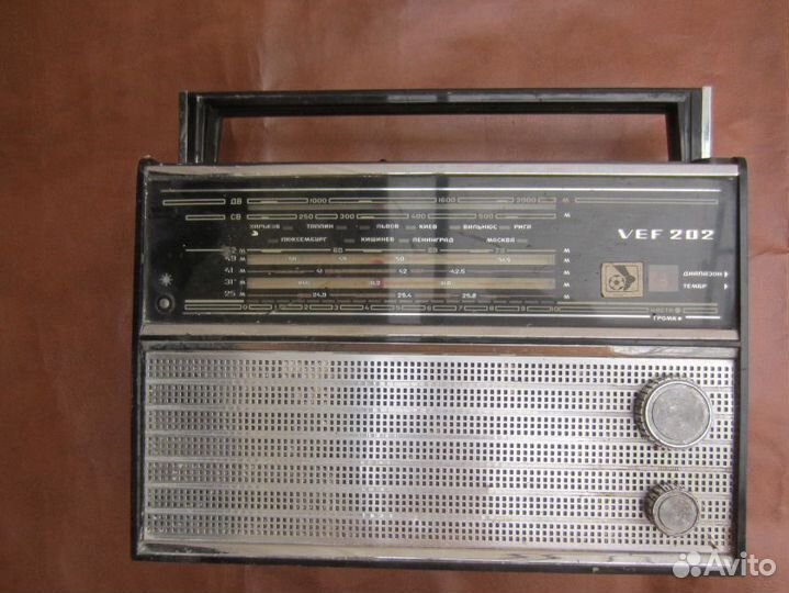 Радиоприёмник II класса Vef 202 СССР под профилакт