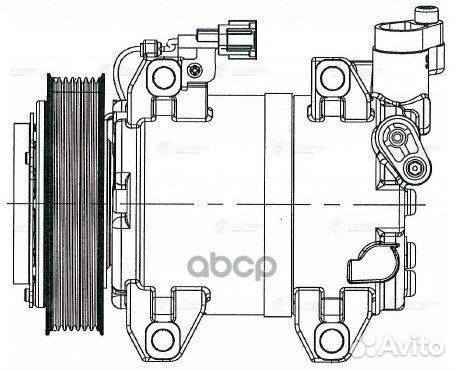 Компрессор кондиционера nissan pathfinder/navar