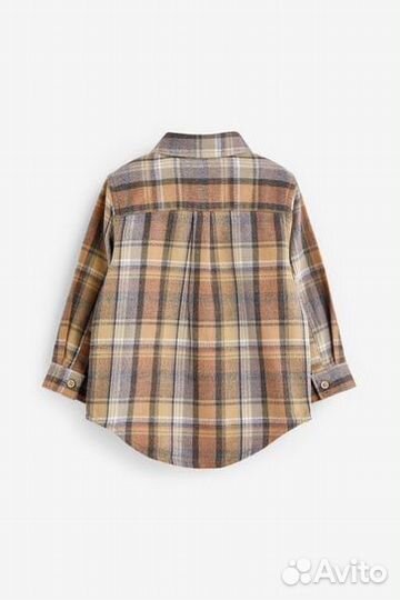 Рубашка в клетку 110-116 Next