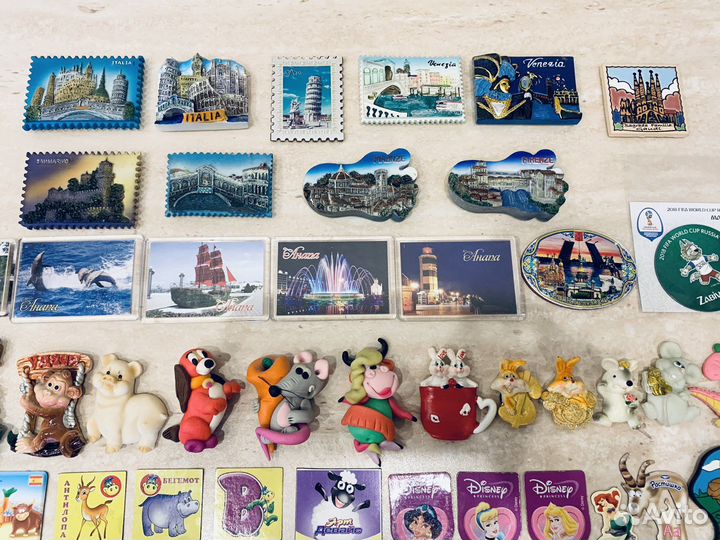 Магниты сувенирные на холодильник