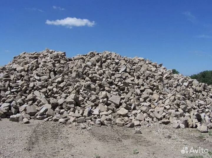 Бутовый камень 100-300, 70-150