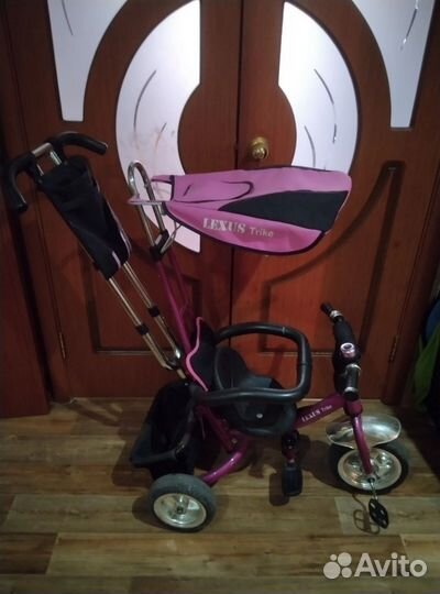 Детский трехколесный велосипед бу