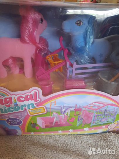 Ферма с лошадками