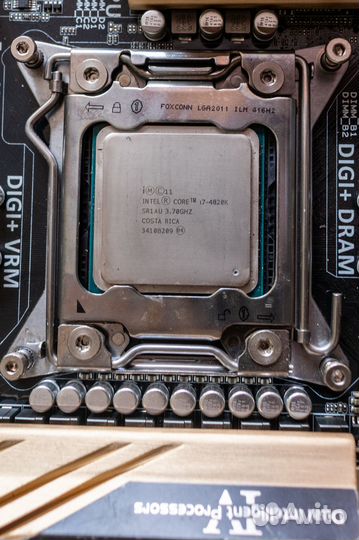 Asus X79-Deluxe, i7-4820K, кулер, память, SSD, доп