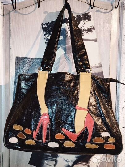 Cумка натуральная кожа италия