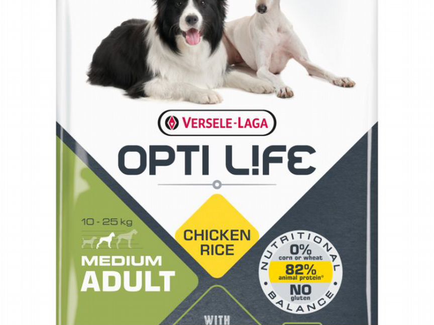 Versele-Laga Opti Life Adult Medium, 2,5 кг