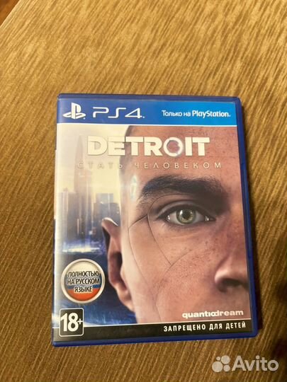 Detroit become human ps4 диск