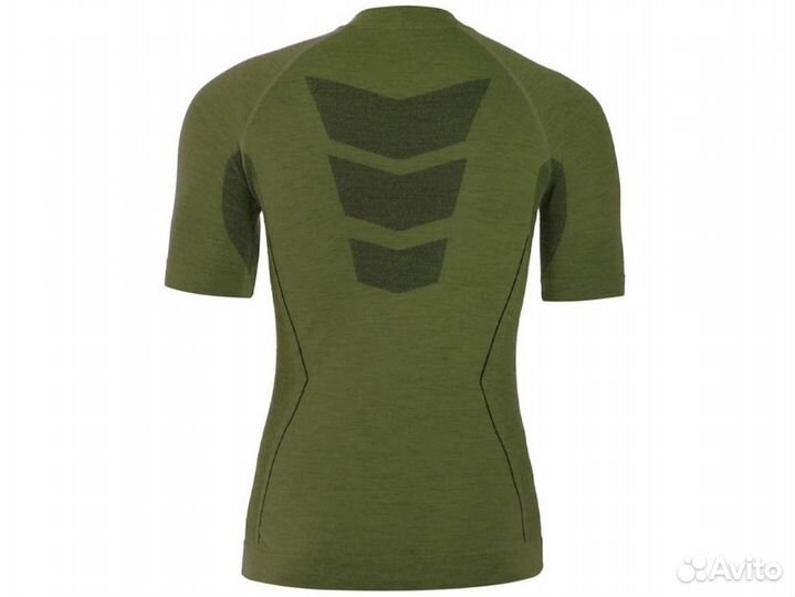 Термобелье футболка freenord merino tech, хаки