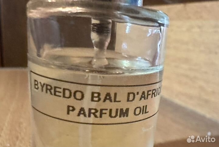 Byredo bal d afrique parfum oil