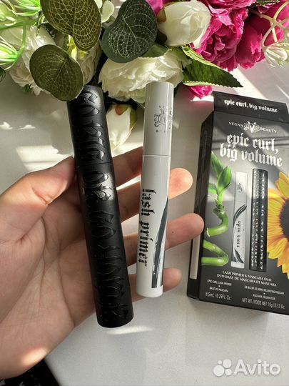 Kat von d туш и праймер набор