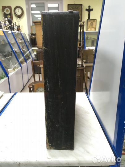 Икона Тихвинская Божья Матерь в окладе 19 век