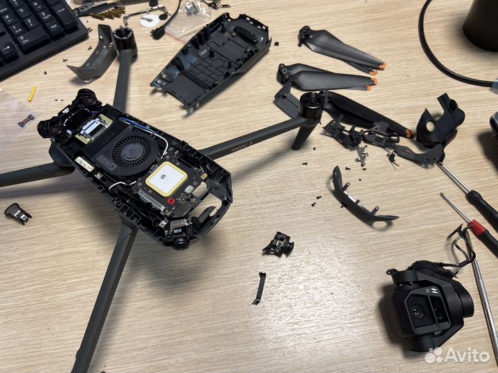 Ремонт квадрокоптера DJI Mavic
