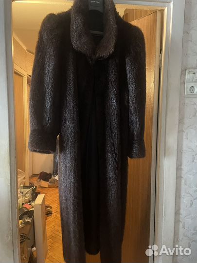 Шуба натуральная из нутрия