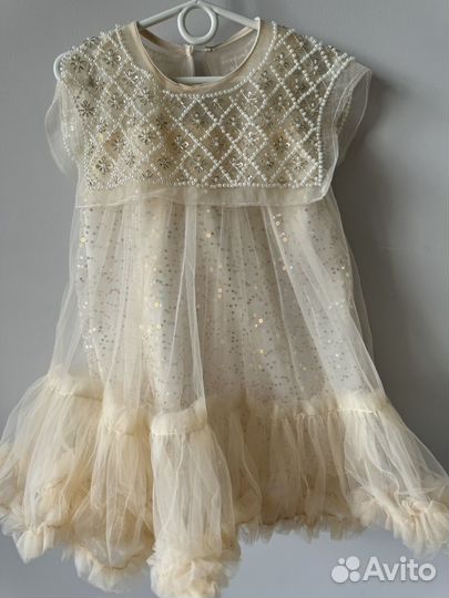 Детское нарядное платье 104