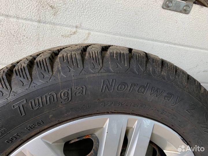 Колеса зимние r14 polo sedan