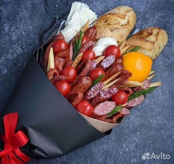 Мужские съедобные букеты