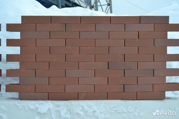 Кирпич лицевой 1 нф