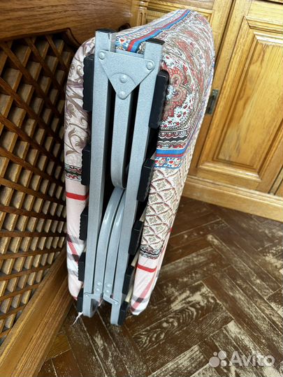 Раскладушка с матрасом бу