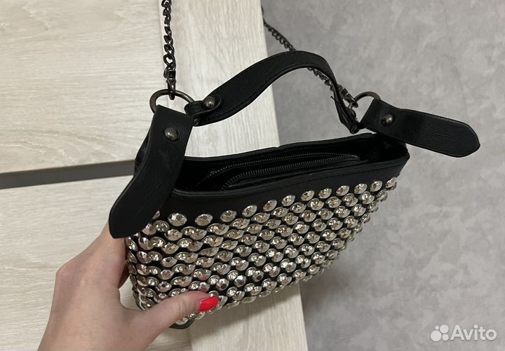 Сумка женская со стразами