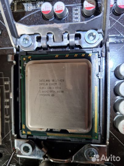 Комплект MB Asus P6TD Deluxe w i/o shield + i7-920