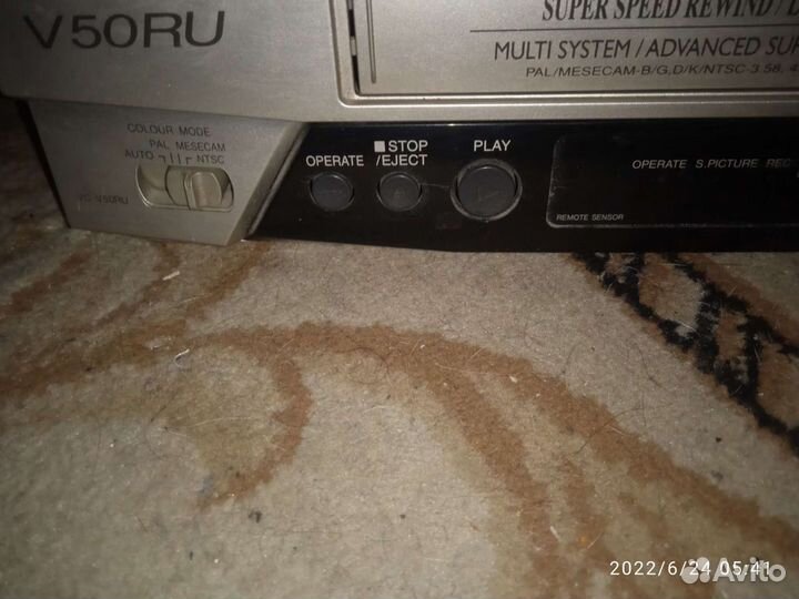 Видеомагнитофон sharp