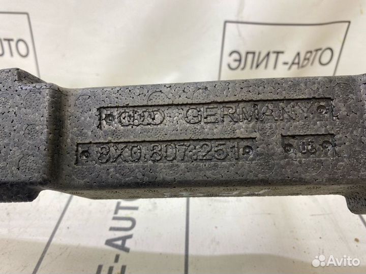 Абсорбер бампера передний Audi A1 8X 2012