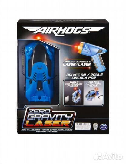 Машинка Air Hogs Zero Gravity Синяя