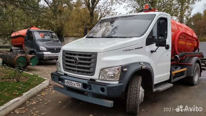 Услуги ассенизатора, цистерна - 5,5 м3